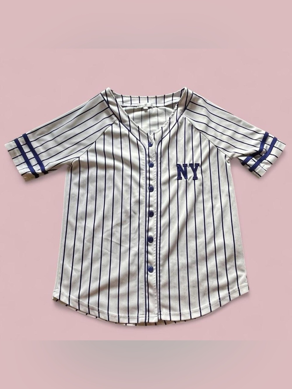 Y2K 2000s Vintage Baseball Jersey New York